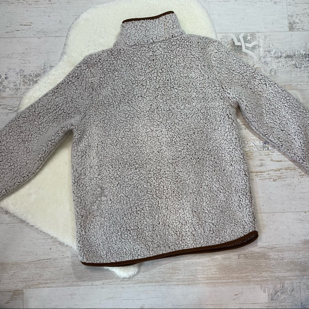 Olive and Oak Fuzzy 1/4 Zip Pullover - Picture 9 of 13